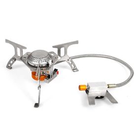 Portable Camping Stove for Outdoor Backpacking Hiking (Color: As pic show, type: Style A)