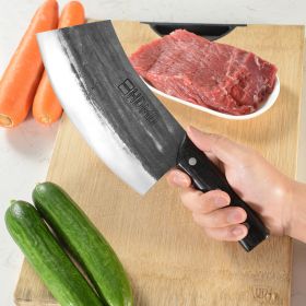 HDMD Cleaver Knife Meat Cleaver Knife For Meat Cutting, Real Hand Forged Knife High Carbon Steel Knife (size: Meat Cleaver Knife)