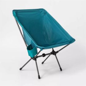 Outdoor Portable Compact Chair (Color: turquoise)